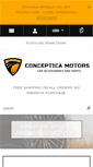 Mobile Screenshot of concepticamotors.com
